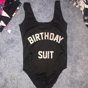 Birthday Suit One Piece